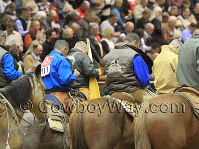 Cowboys in prayer