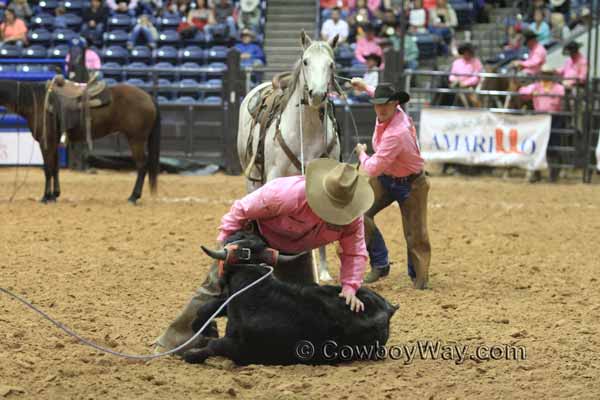 WRCA Ranch Rodeo Photos - Stray Gathering - Beachner Brothers Livestock