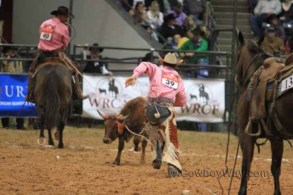 Ranch Rodeo Finals, WRCA, 11-08-14 - Photo 13