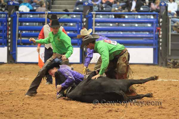 Ranch Rodeo Finals, WRCA, 11-08-14 - Photo 14