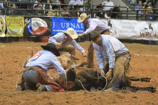 Ranch Rodeo Finals, WRCA, 11-08-14 - Photo 17