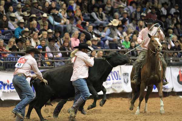 Ranch Rodeo Finals, WRCA, 11-08-14 - Photo 19