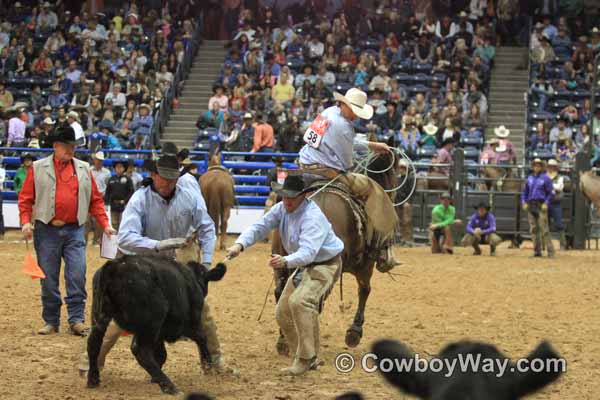 Ranch Rodeo Finals, WRCA, 11-08-14 - Photo 41