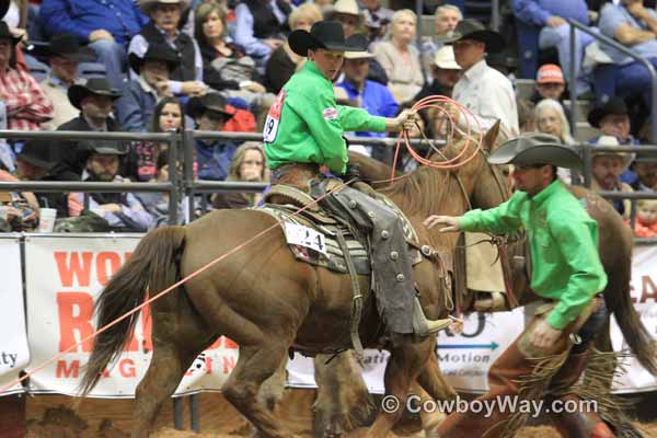 Ranch Rodeo Finals, WRCA, 11-08-14 - Photo 44
