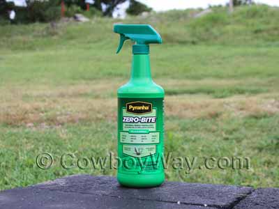 Pyranha Zero Bite natural fly spray for horses